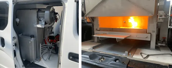 環境に配慮したペット火葬車